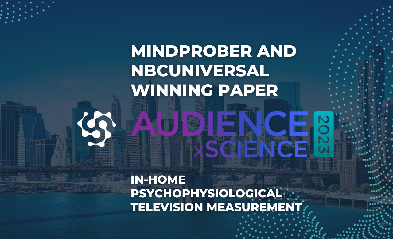 MindProber – NBCUniversal to present joint winning paper at AUDIENCExSCIENCE 2023